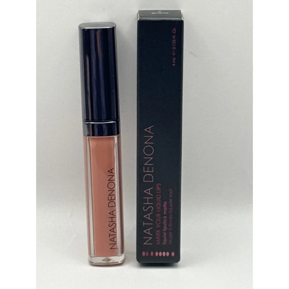 Natasha Denona Mark Your Liquid Lips Matte Lipstick‎ 9 Giselle Nude Peach BNIB